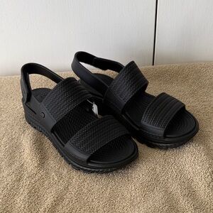 Skechers Black Foamies Arch Fit Sandals
